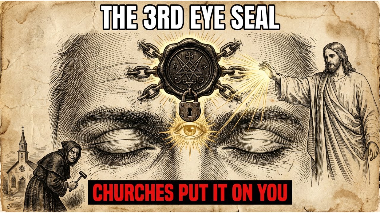 Jesus Revealed The 3rd Eye Seal No Church Will Break — It Blocks Your Monad Vision