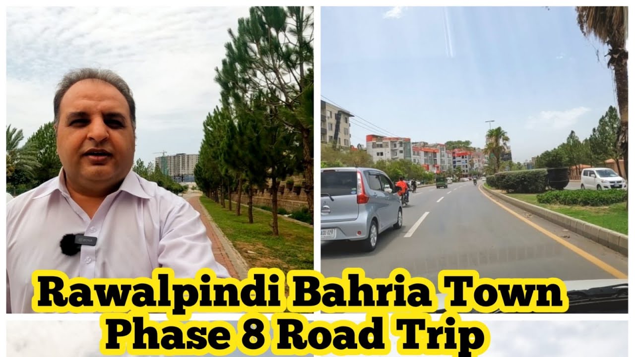 Rawalpindi ||| Bahria Town ||| Phase 8 |||| Road Trip Enjoy ||||| BY naimatvlogs