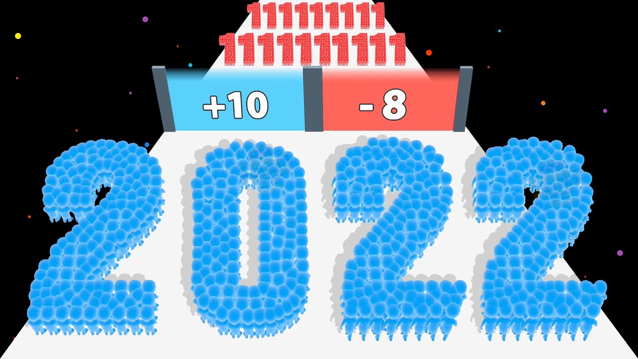 CROWD NUMBER RUN 3D = Count Master + Level Up Numbers