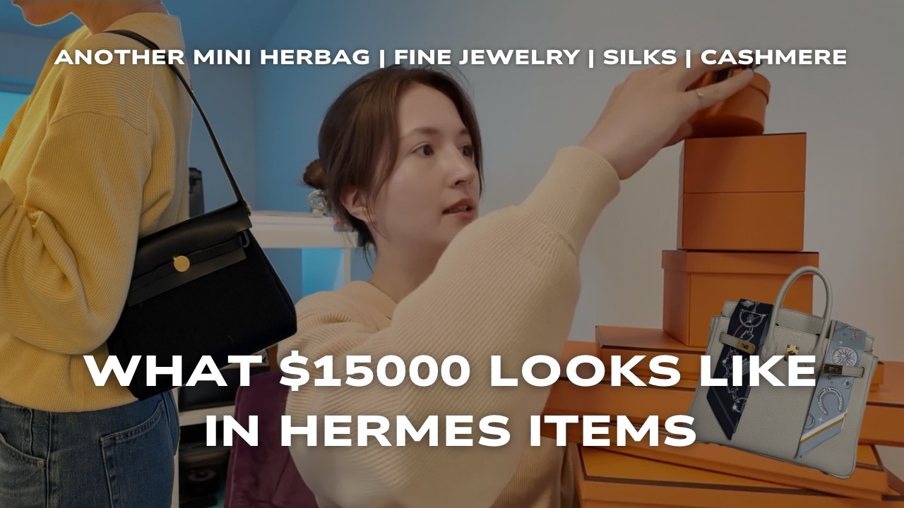 Что я купила в Hermes в этом году | Покупки Prespend | Еще одна мини-сумочка Hermes, изысканные у...