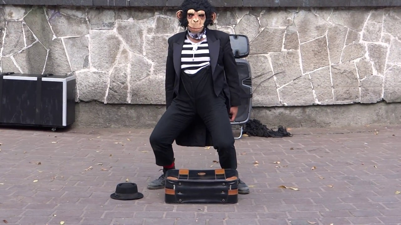 Payasos y Mimos en Coyoacan Parte 23: Rosko Clown