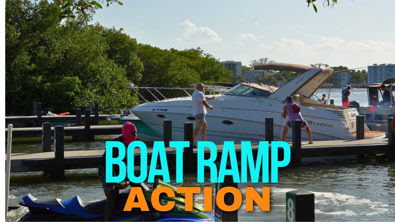 Miami Boat Ramp Action
