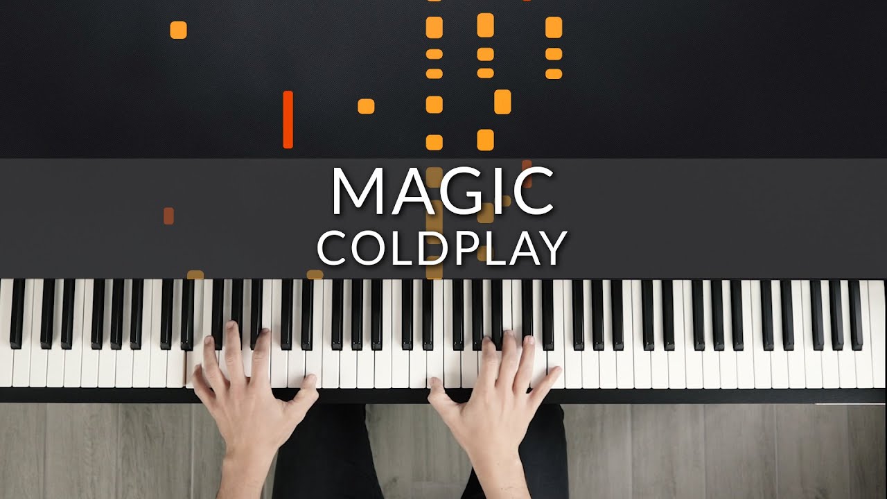 Magic - Coldplay | Tutorial of my Piano Cover