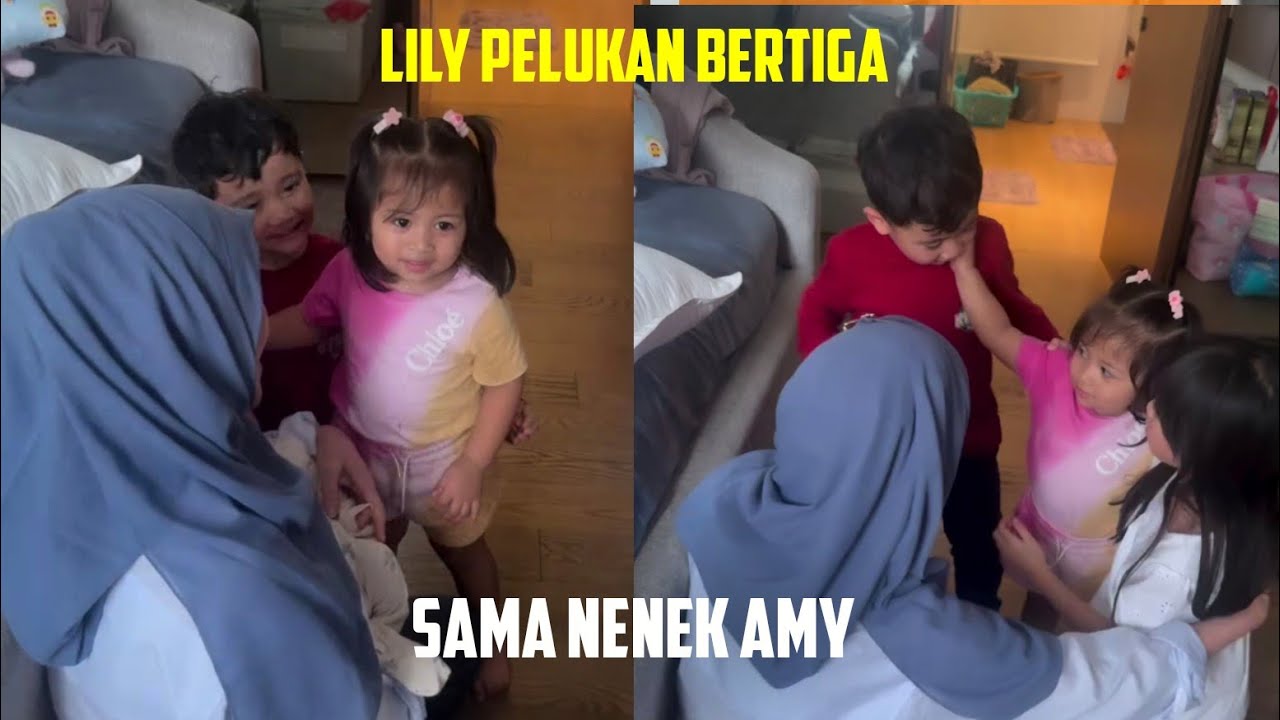 LILY PELUKAN BERTIGA, SAMA NENEK AMY