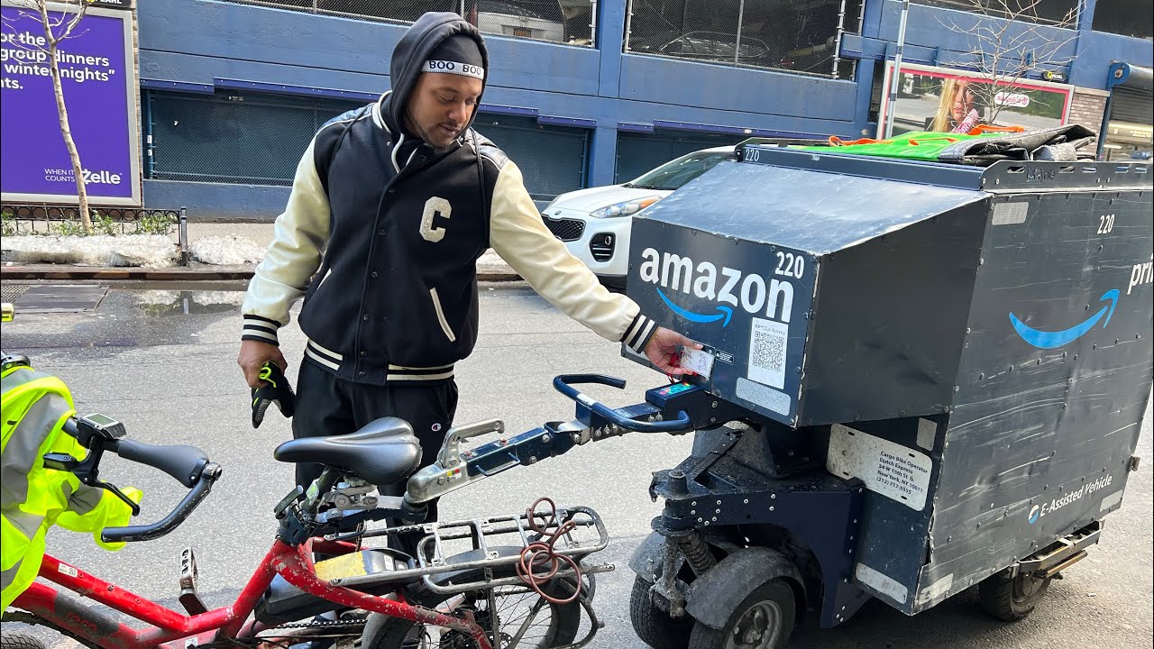 Amazon e-bikes New York City