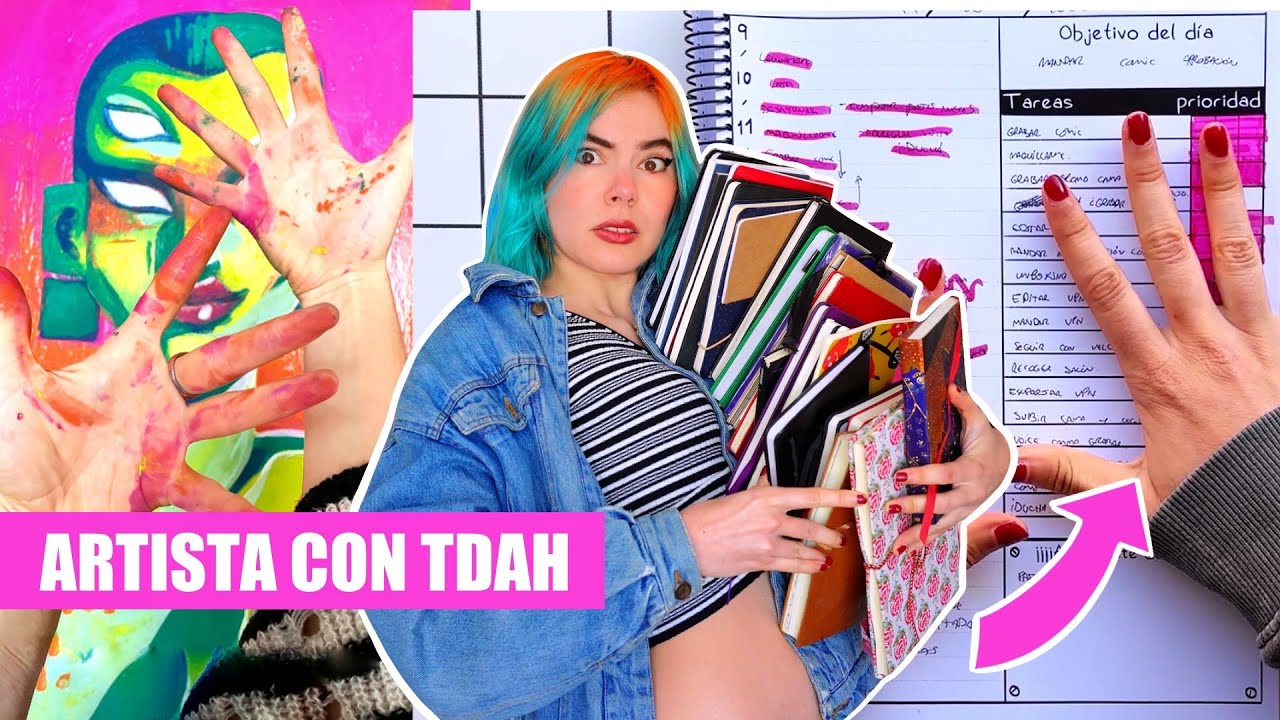 Cómo me organizo con TDAH | mi semana como ILUSTRADORA