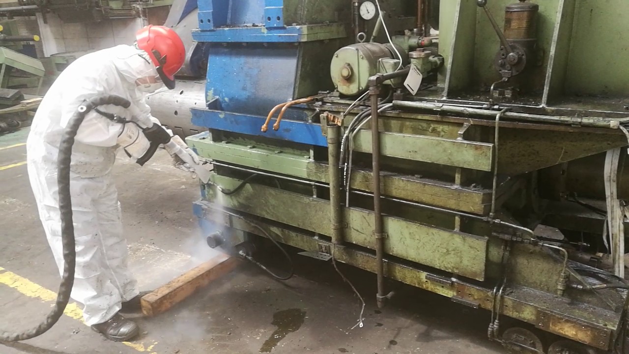 Karcher IB/120 czyszczenie suchym lodem Projekt Benrath
