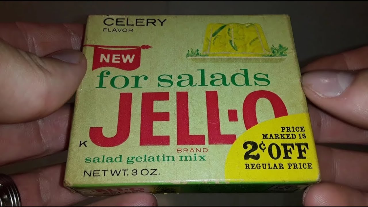 55 Year Old CELERY JELL-O FAIL