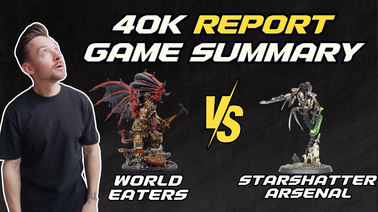 Will Necron Starshatter Arsenal Crush World Eaters in 40k?