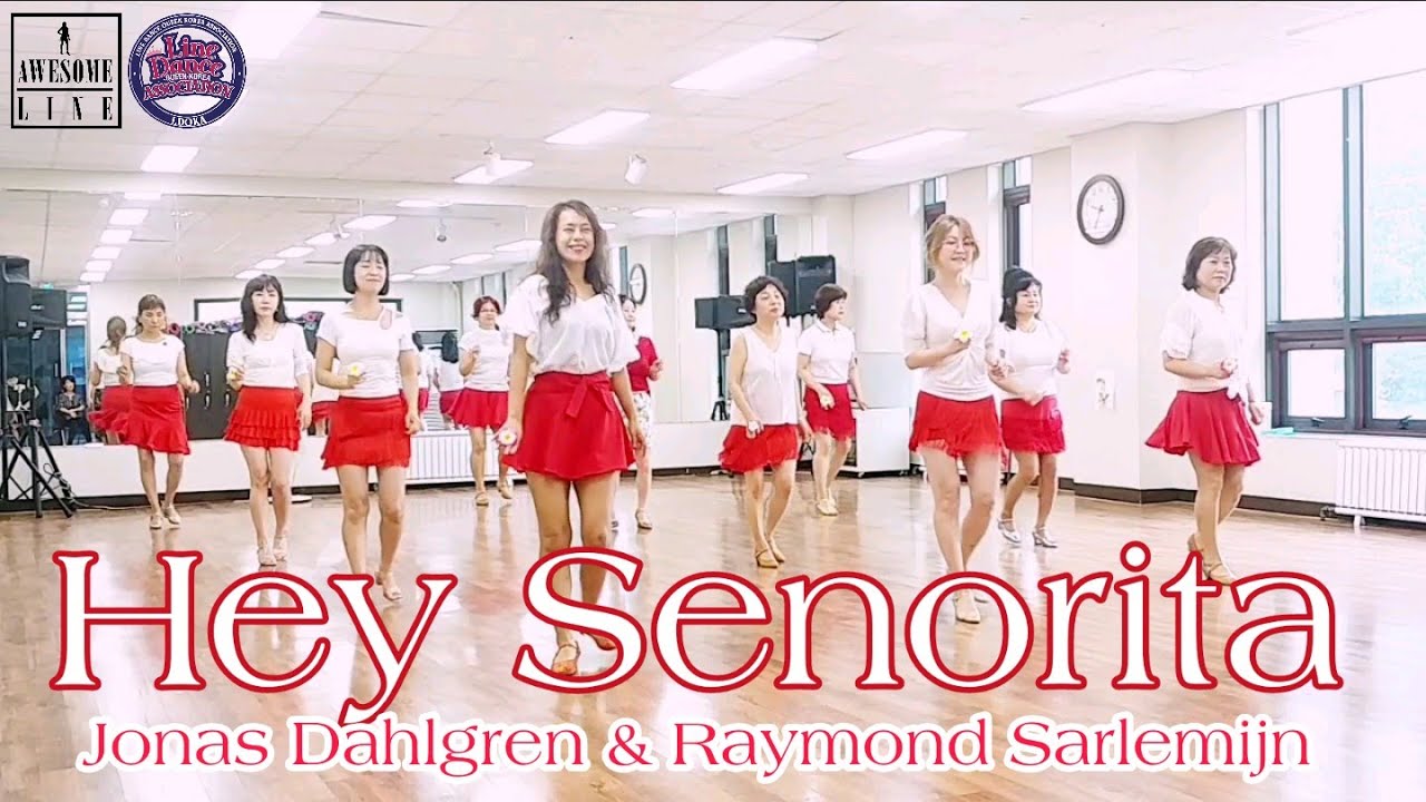 Hey Senorita Line Dance Demo(Beginner)