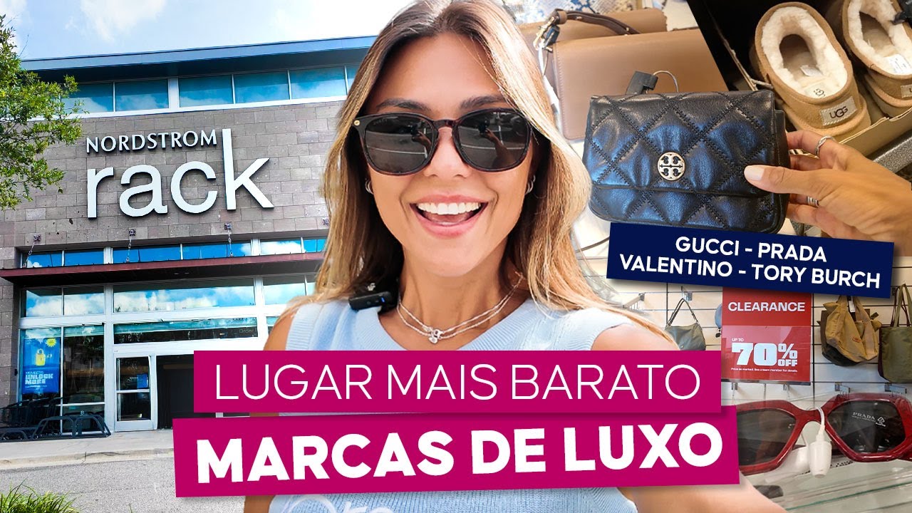 NORDSTROM RACK: LUXO COM ATÉ 70% OFF! Óculos e bolsas MUITO BARATOS!