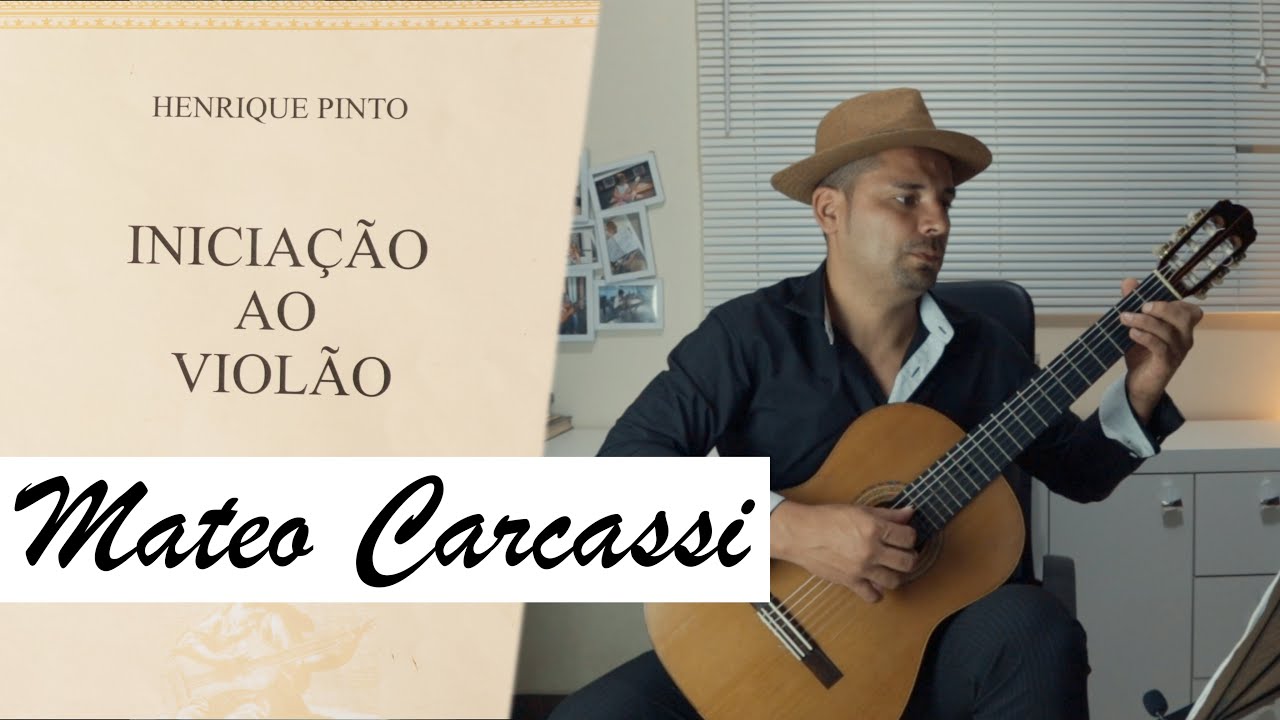 Andantino M Carcassi - Iniciação ao Violao - aula 07