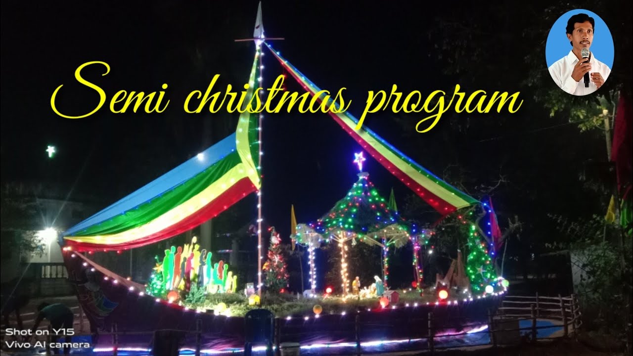Semi christmas program shanthinagar paris 