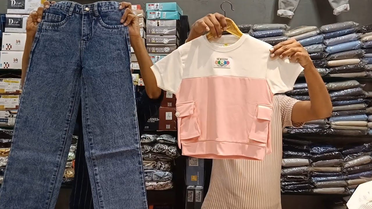 Girls Combo 😍❤ || Ladies Western Jeans With Crop Top || Rajaram Garments