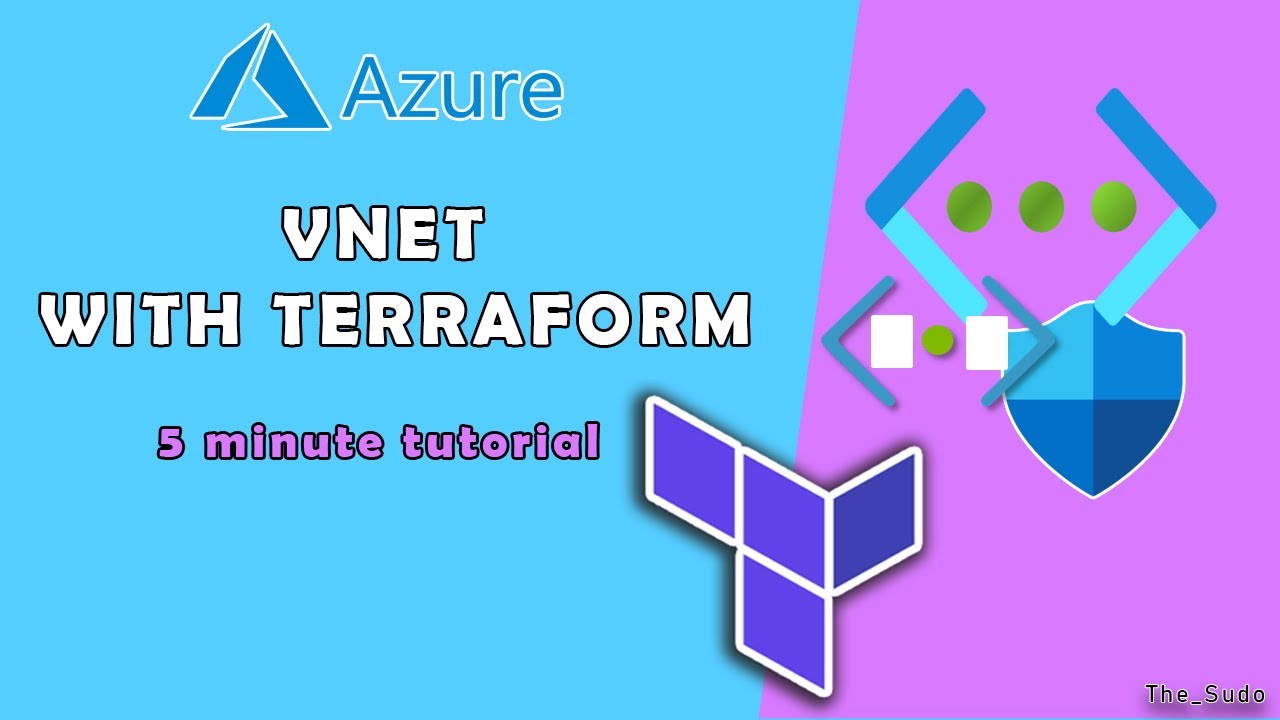 Учебное пособие по Terraform | Виртуальная сеть Azure [VNET] с Terraform ЗА 5 МИНУТ