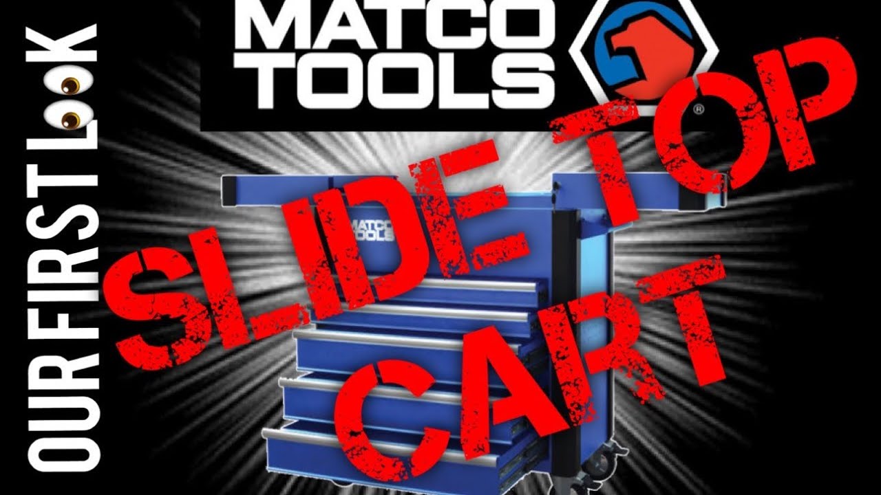 Matco Tools: New Slide Top Roll Cart! Our First Look At It