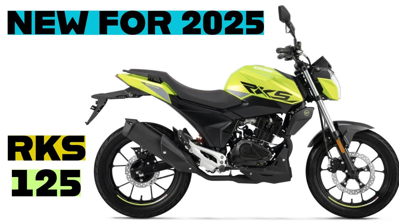 The all new for 2025 Keeway RKS 125, first UK Review !