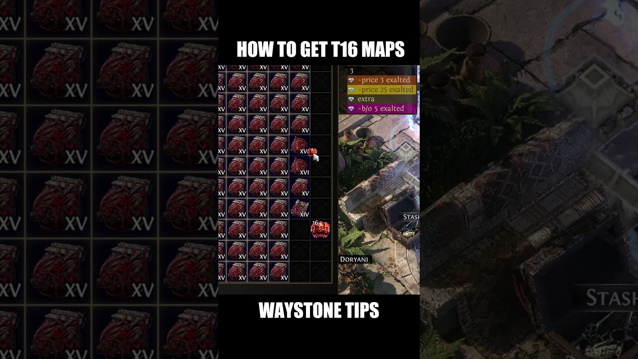 [POE2] How to get T16 Waystone Maps