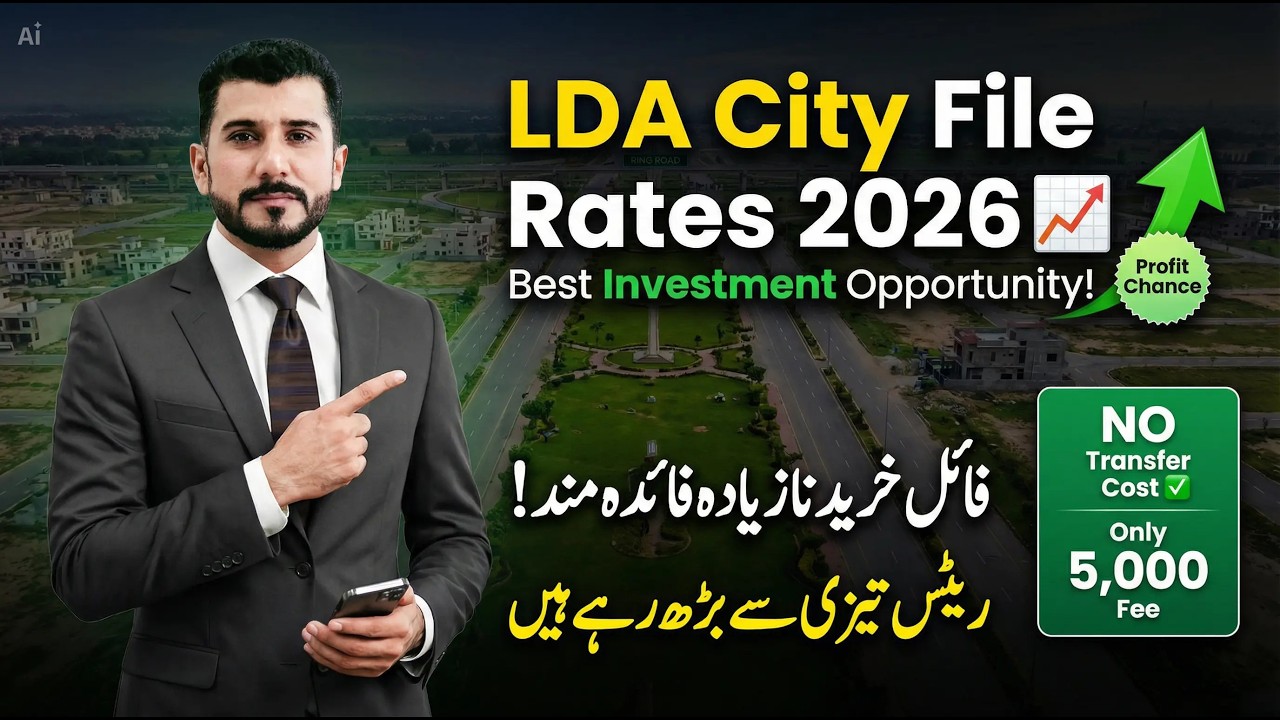 LDA City Lahore Iqbal Sector File Prices: Save Millions in Transfer Fees & Development Charges