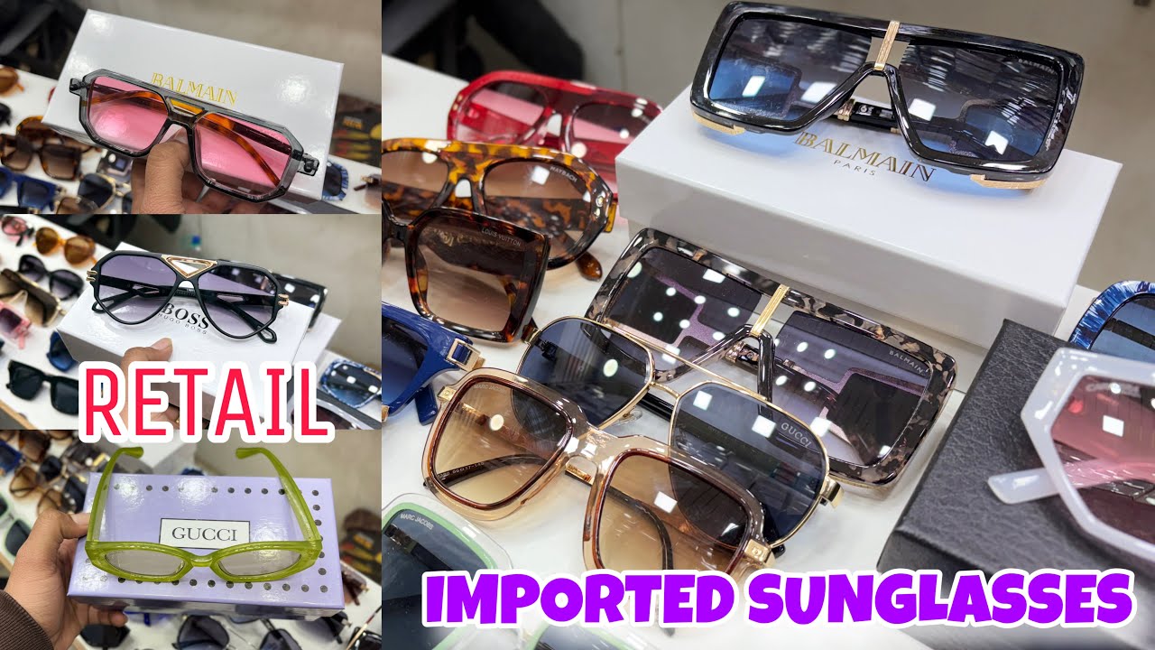 ⁠@Ace Collection Imported Sunglasses Goggles |ACE OPTICALS | Sunglasses Retail Market In Delhi