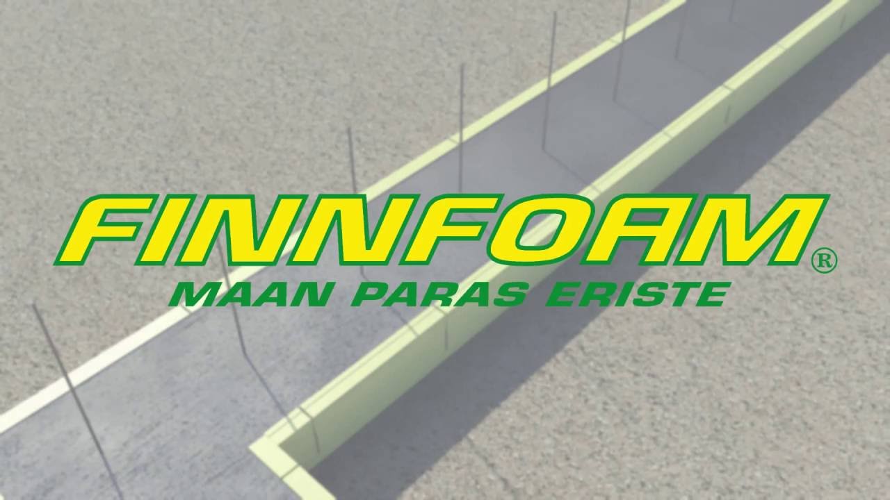 Finnfoam pamatų įrengimas, liktinis klojinys