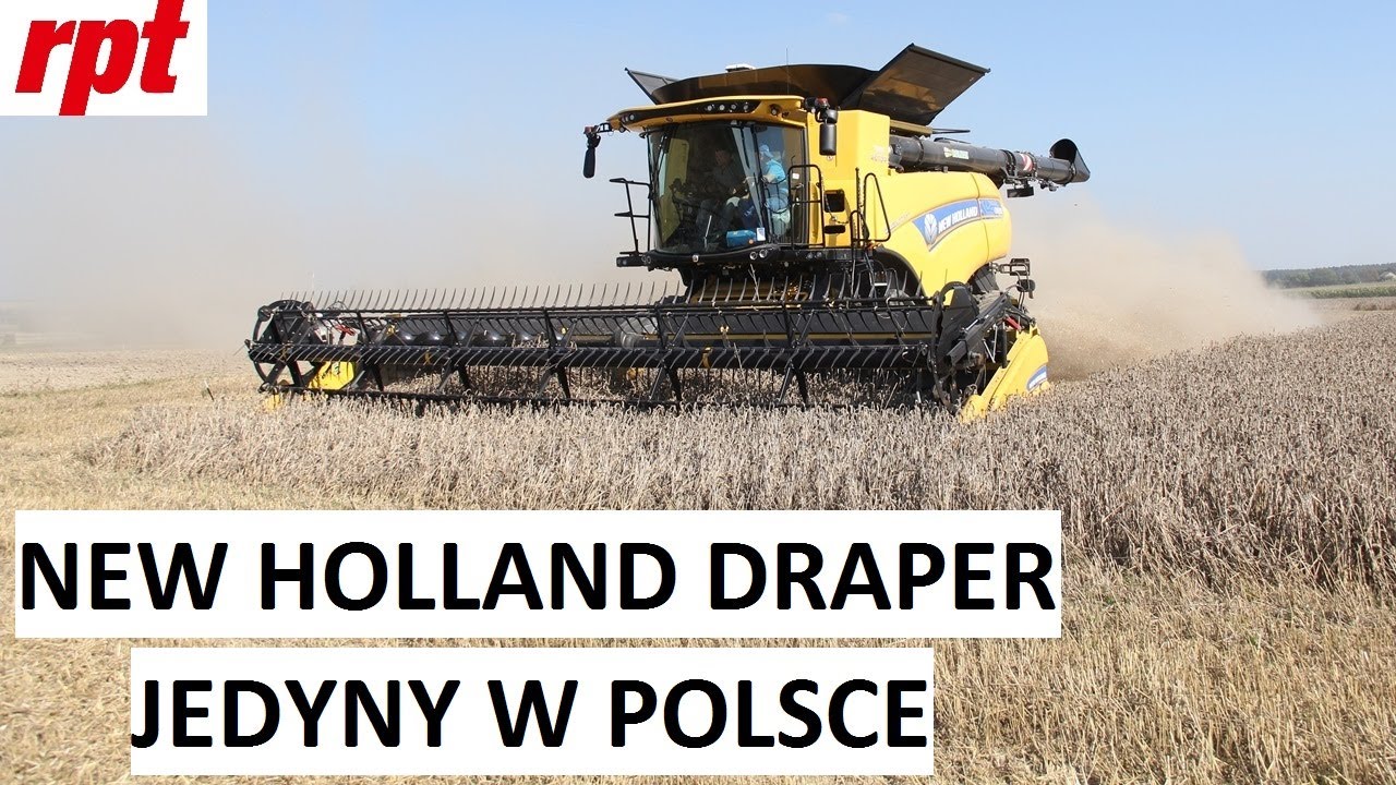 New Holland debiutuje w Polsce z hederem taśmowym