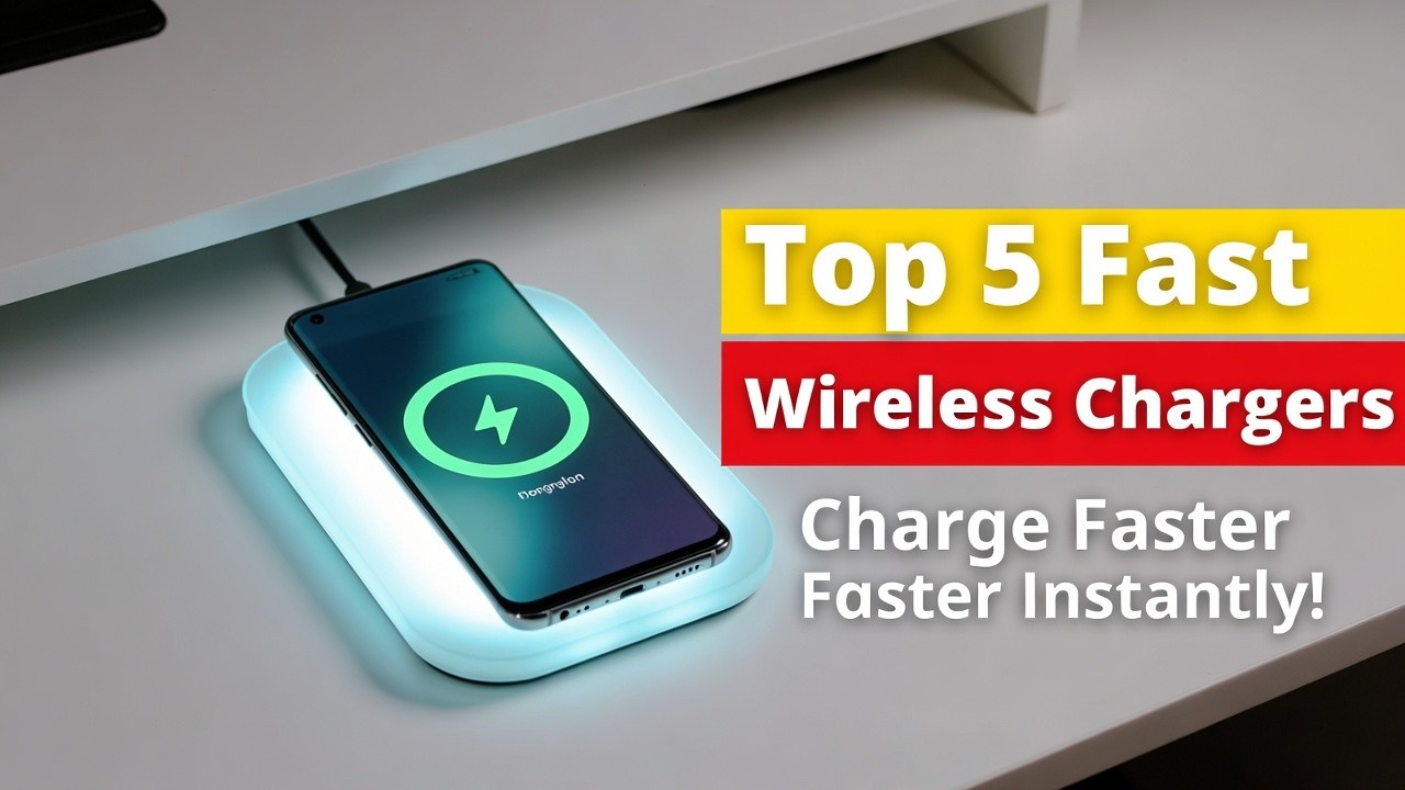 Top 5 Best Fast Wireless Charging Pad For Android Phones (Hidden Gem) 2026 Review Guide
