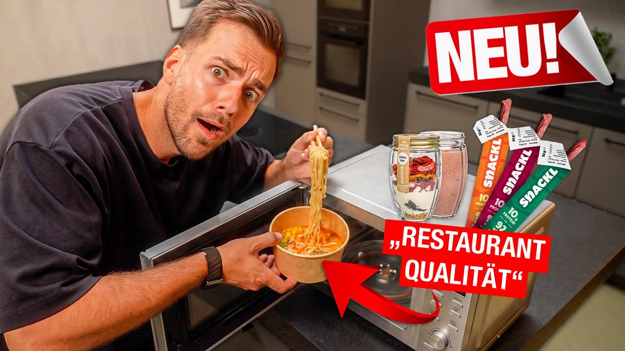 Ich teste FOOD INNOVATIONEN 🤔🤤 (Produkte der Zukunft)