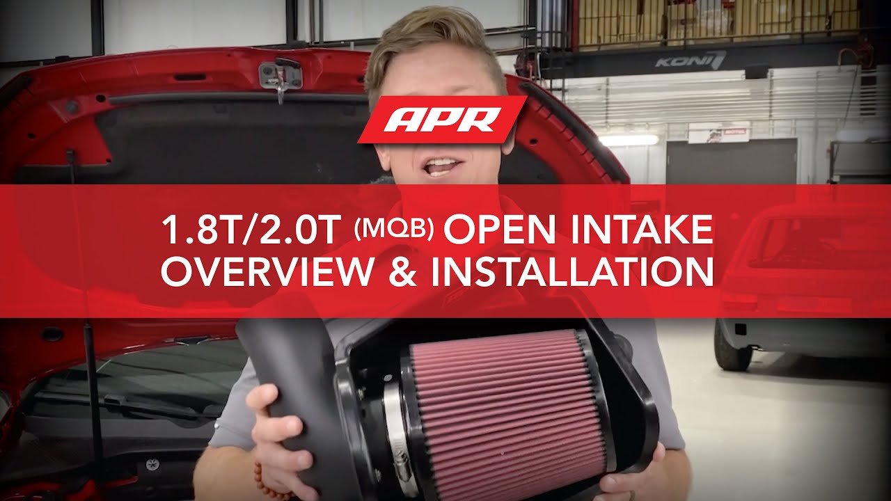 Впускная система APR Open PEX для двигателей 1.8T / 2.0T EA888 Gen 3 (MQB)