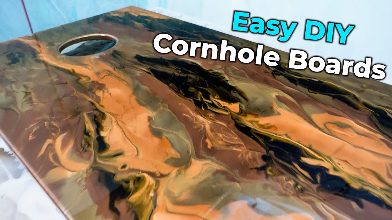 How to Make Custom Epoxy Cornhole Boards