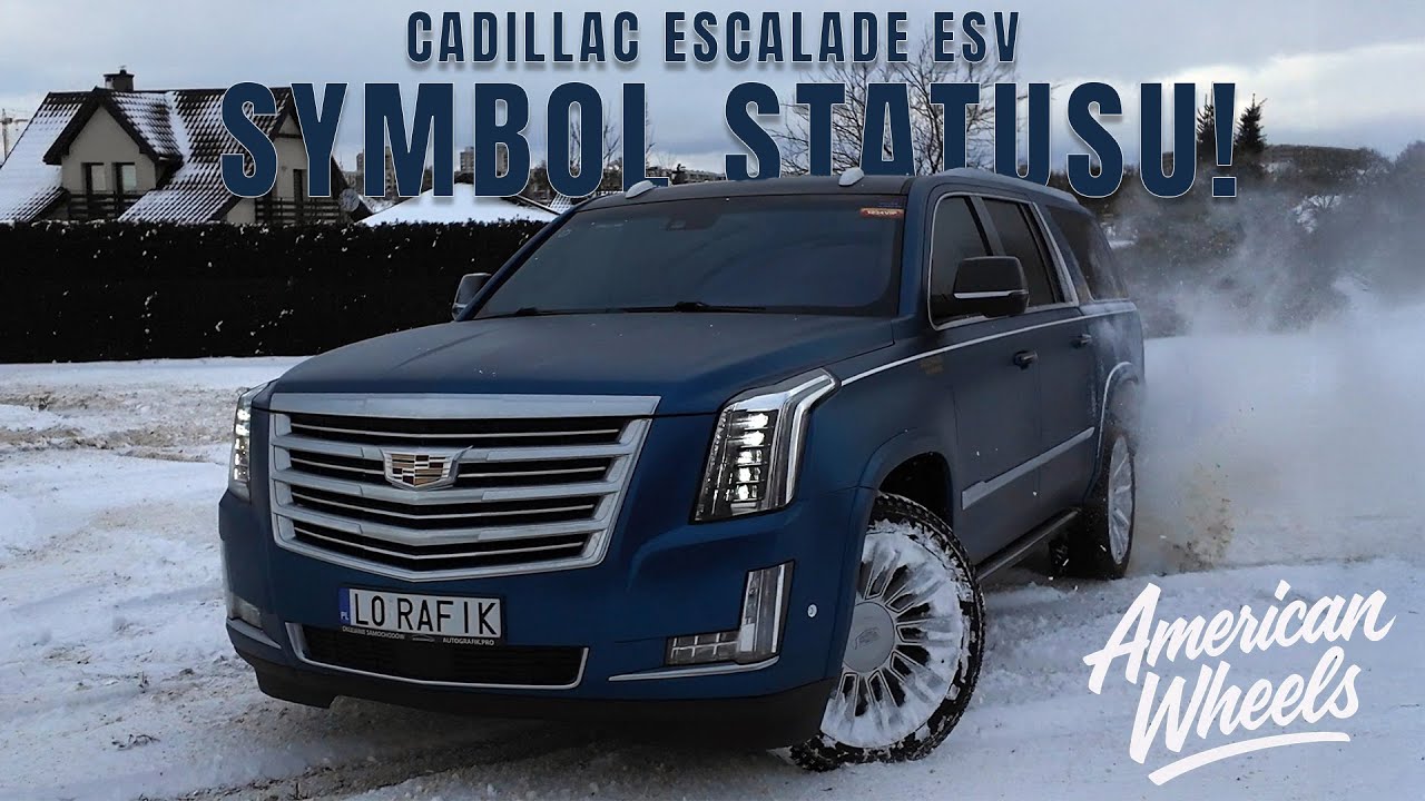 Tak jeżdżą GWIAZDY! -  Cadillac Escalade ESV - American Wheels