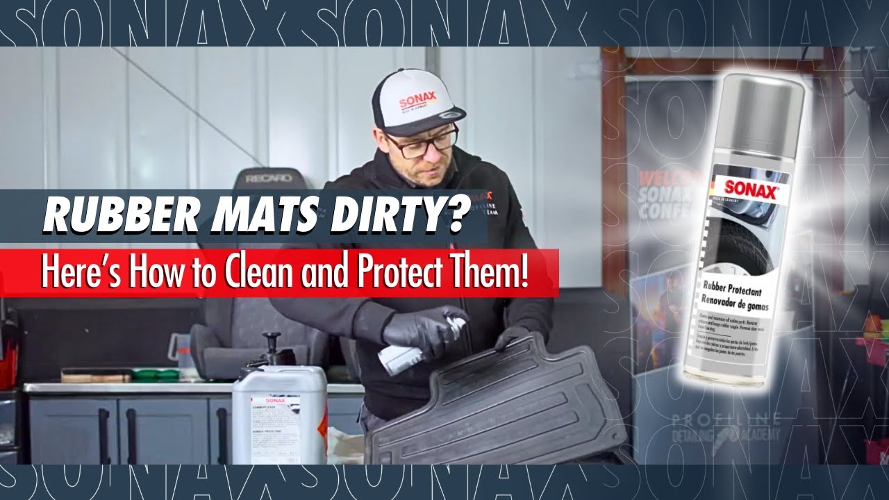 How to Clean & Protect Rubber Mats