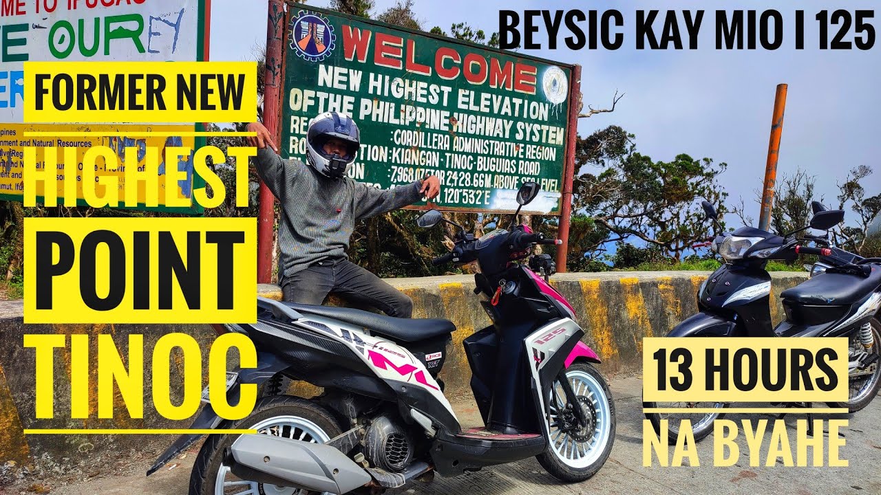 NEW HIGHEST POINT | Tinoc, Ifugao | 13 hours ride | mio i 125 Part 1