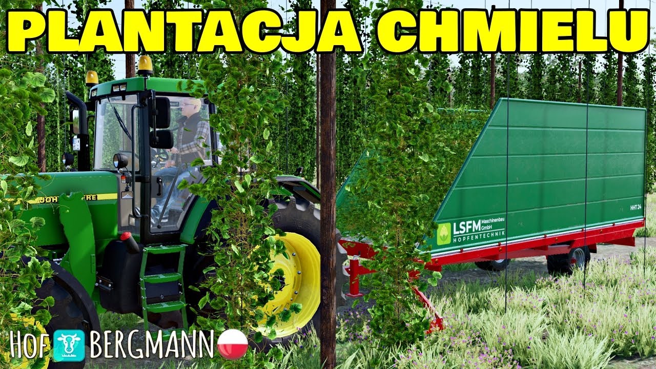 Plantacja Chmielu na HOF BERGMANN FS22 ☆ #84 ㋡ Anton