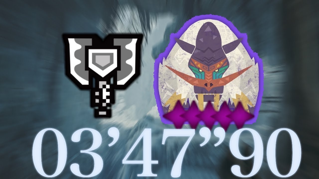 MHWilds: 9★ 5✦ Tempered Blangonga | 03'47'' | Charge Blade - Freestyle