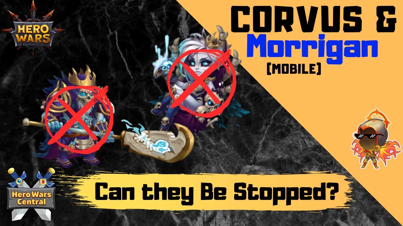 Hero Wars Mobile | Czy Corvusa i Morrigan da się powstrzymać?