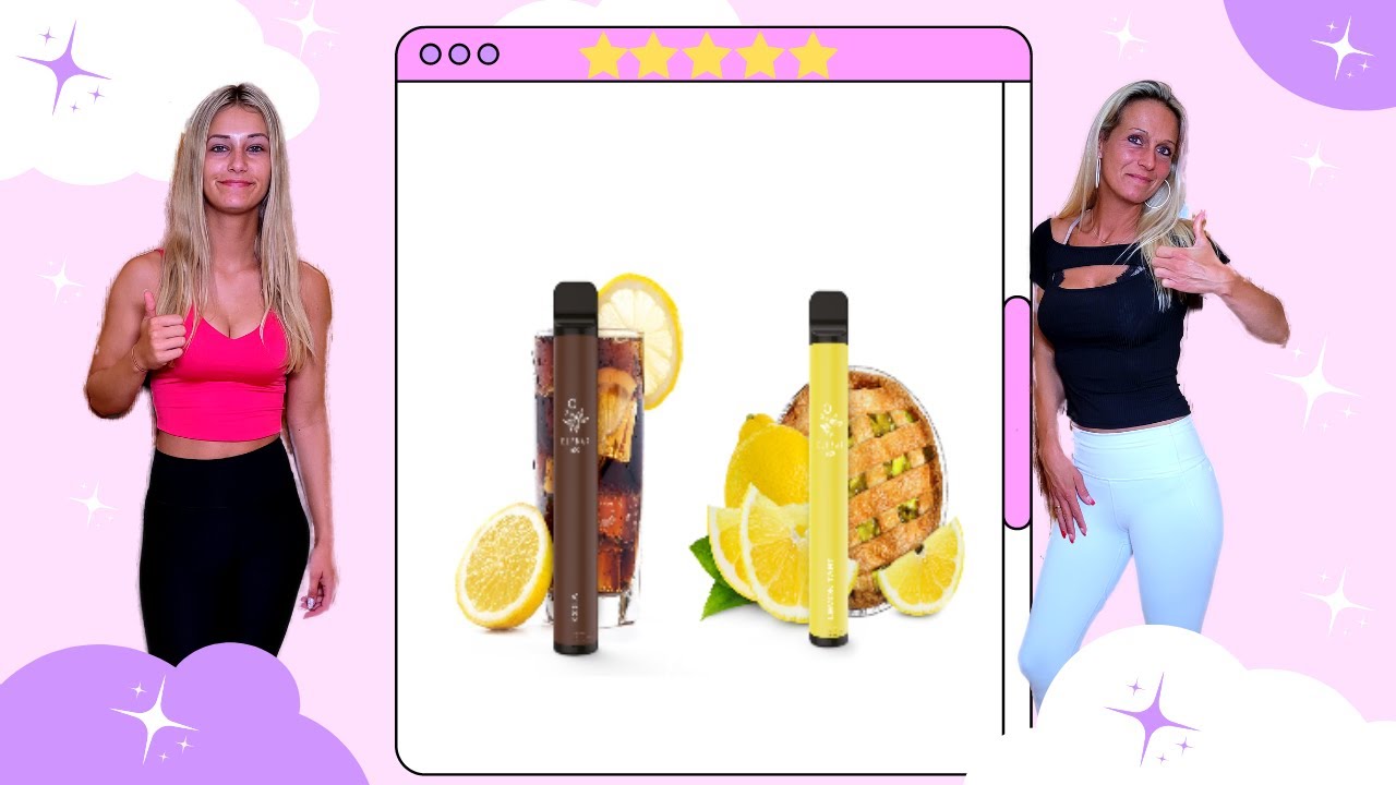 Su und Mimi testen für euch: Elfbar 600 in den Geschmacksrichtungen Cola und Lemon Tart