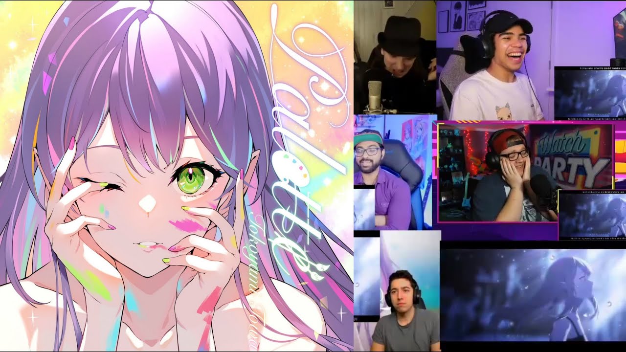 Tokoyami Towa 常闇トワ - Palette [REACTION MASHUP]