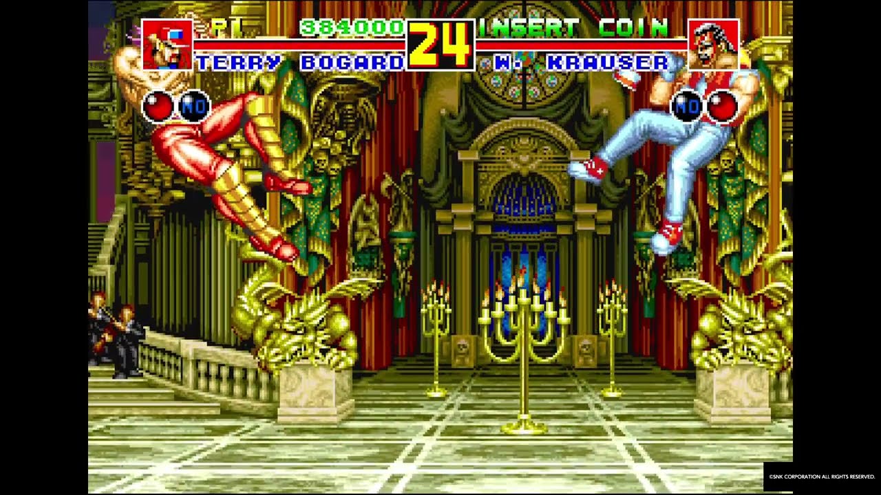 FATAL FURY 2 – Terry Bogard vs. Wolfgang Krauser! The Ultimate Final Boss Battle (Neo Geo PS4)