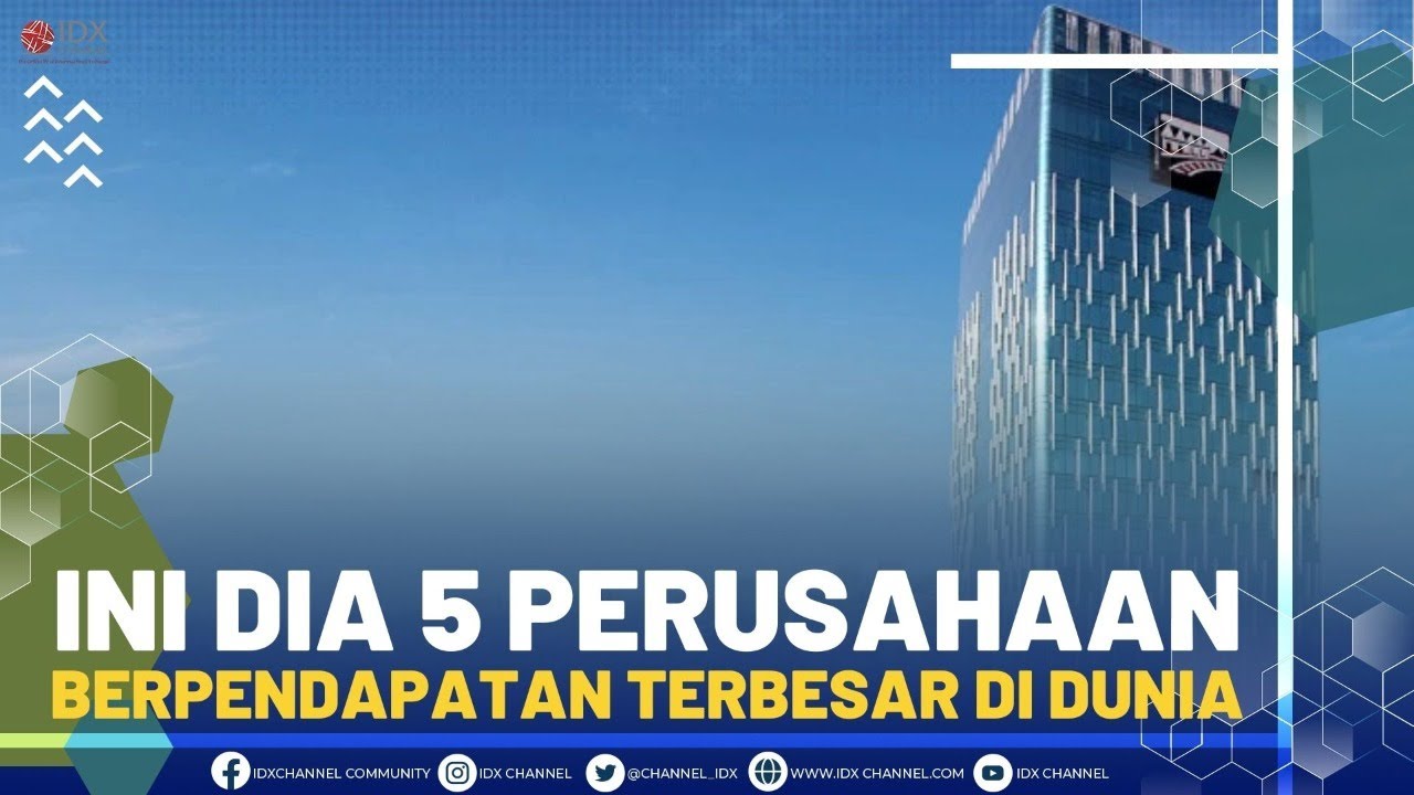 Ini Dia 5 Perusahaan Berpendapatan Terbesar di Dunia