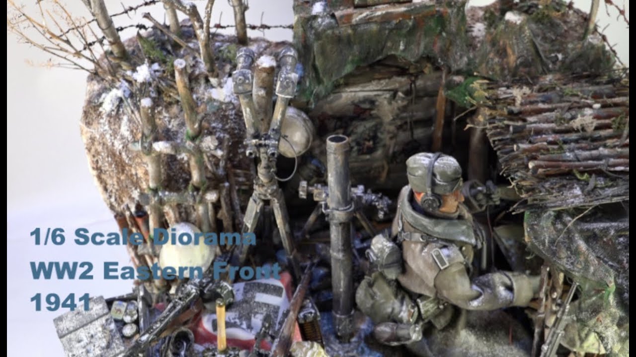 WW2  Eastern Front 1941 1/6 Scale Diorama