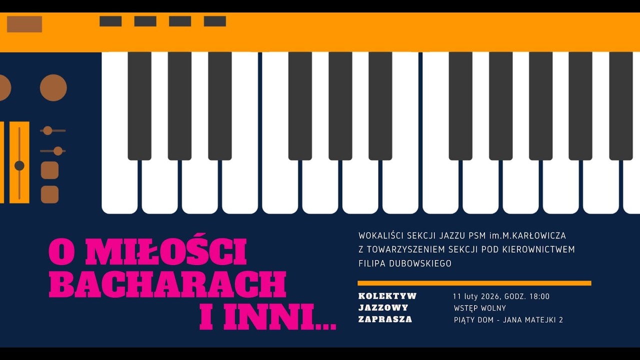 About Love: Bacharach and Others… – Valentine’s Jazz Concert by PSM Karłowicz Students | Live‼️
