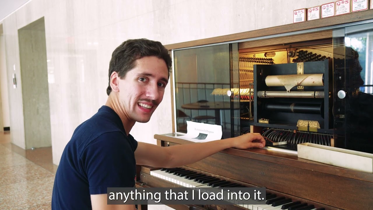Making a player piano sing, with machine learning