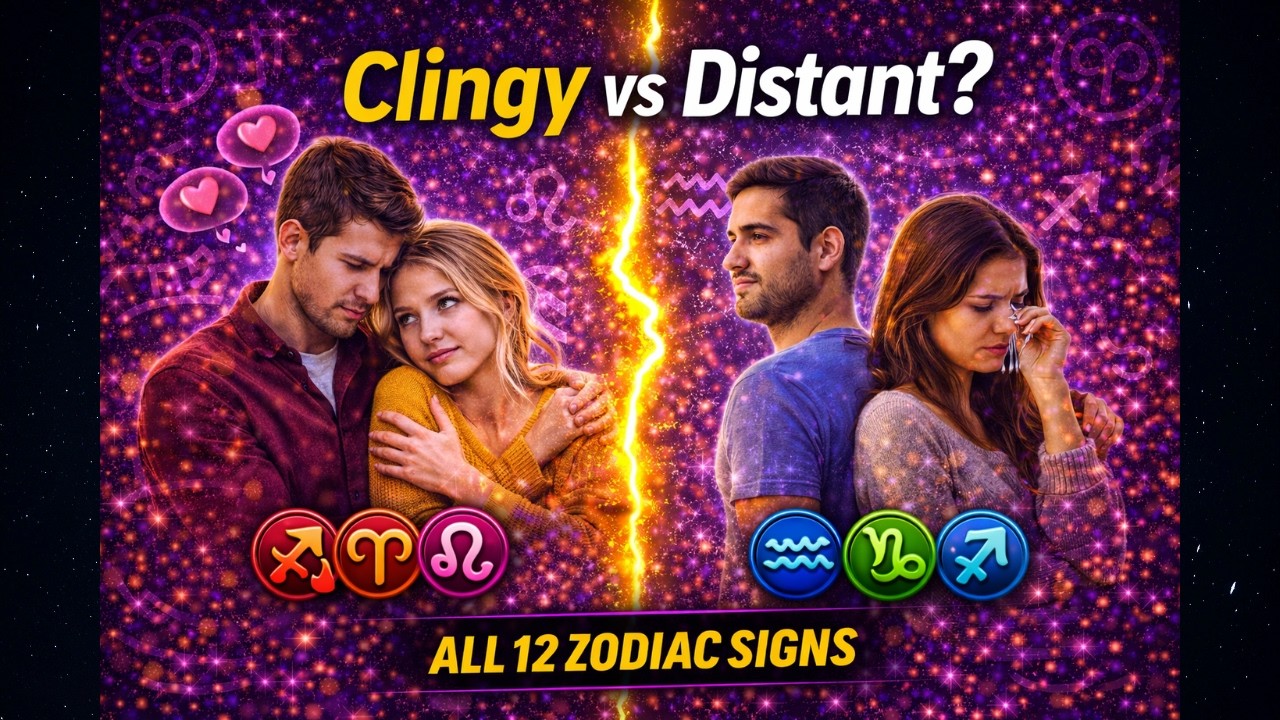 Which Zodiac Signs Become Clingy vs. Distant Under Stress? | Astrology | Relationships