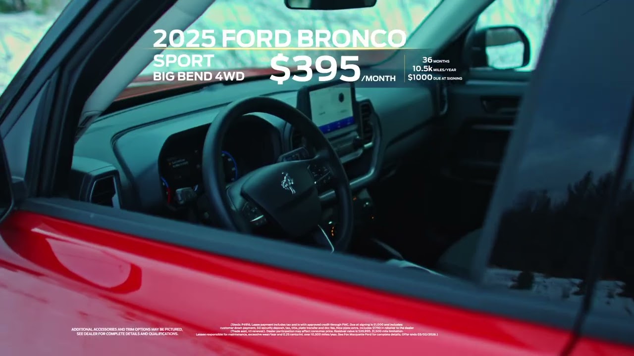 Fox Marquette Ford - February 2026 Bronco Special