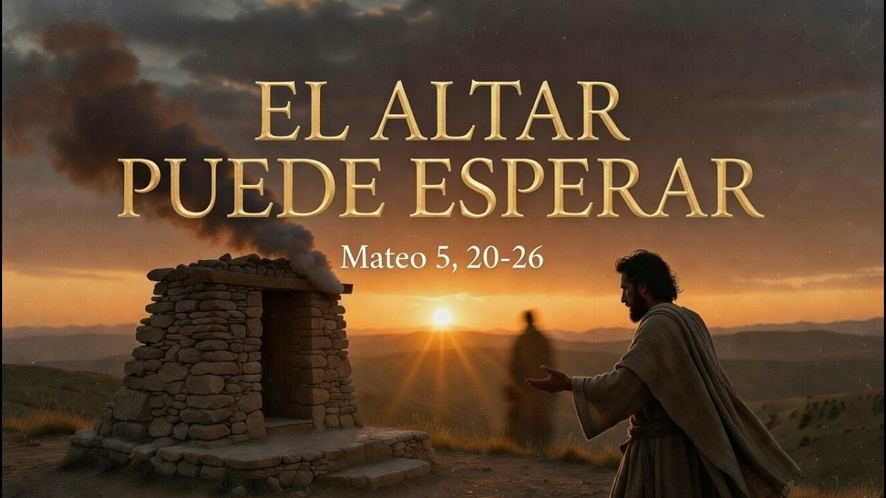 El Altar Puede Esperar: La Urgencia de Perdonar