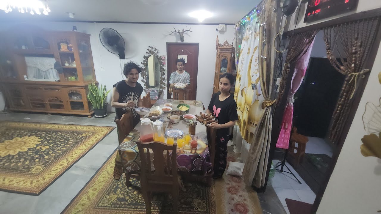 فطار رمضان بالخل والتوم+( ٱختي أتصلت بيا وقالتلي أرجعي فورا) نكمل حكايتي