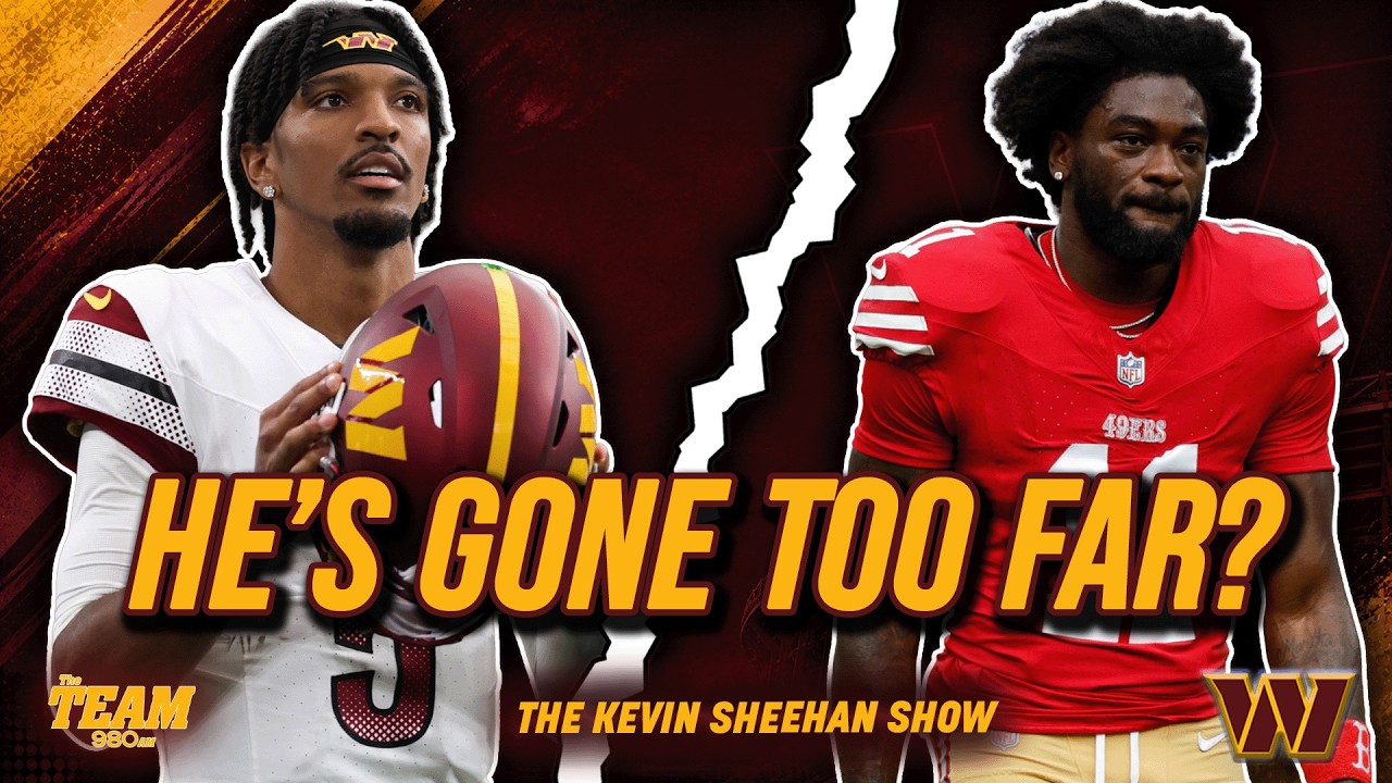 Commanders Roster Rebuild: Brandon Aiyuk Going After Jayden Daniels Is NOT GOOD