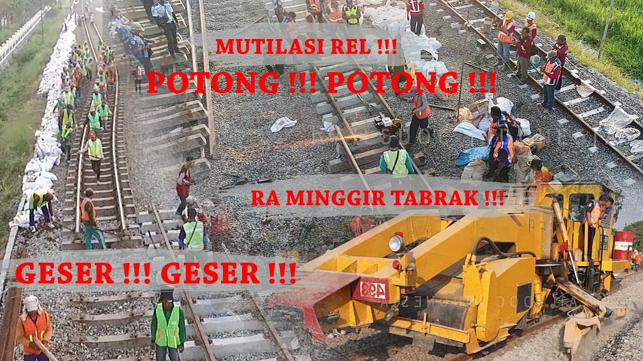 PROSES SWITCH OVER LINTAS  SEMBUNG - JOMBANG ll JALUR GANDA JOMBANG MADIUN