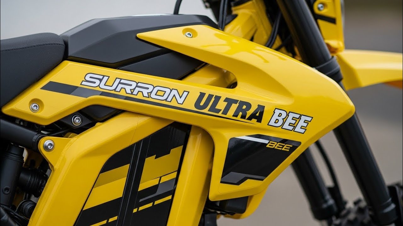 Представлен новый Sur-Ron Ultra Bee 2026 года (жёлтый)! Невероятная мощность электрического внедо...